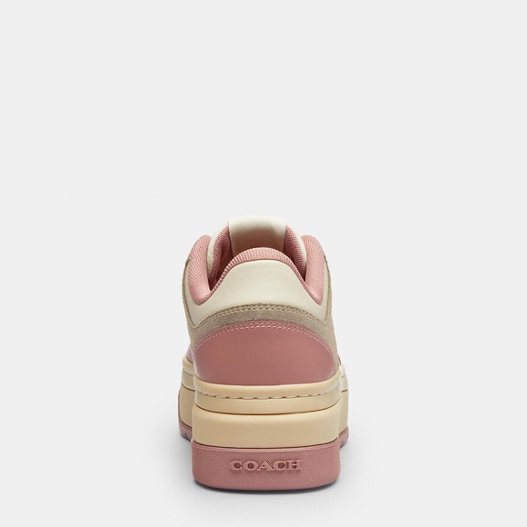 New Coach Dusty Pink Platform Sneaker - Picture 2 of 3